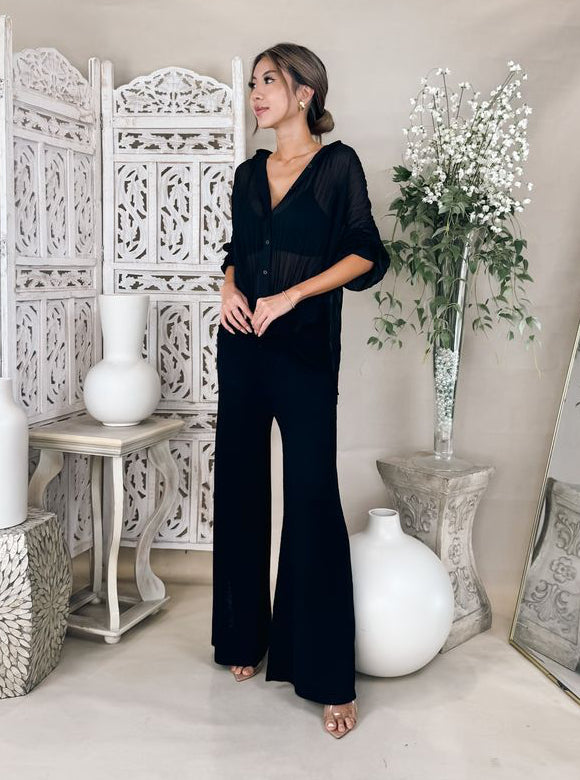 Bella Dahl Flowy Pleated Shirt