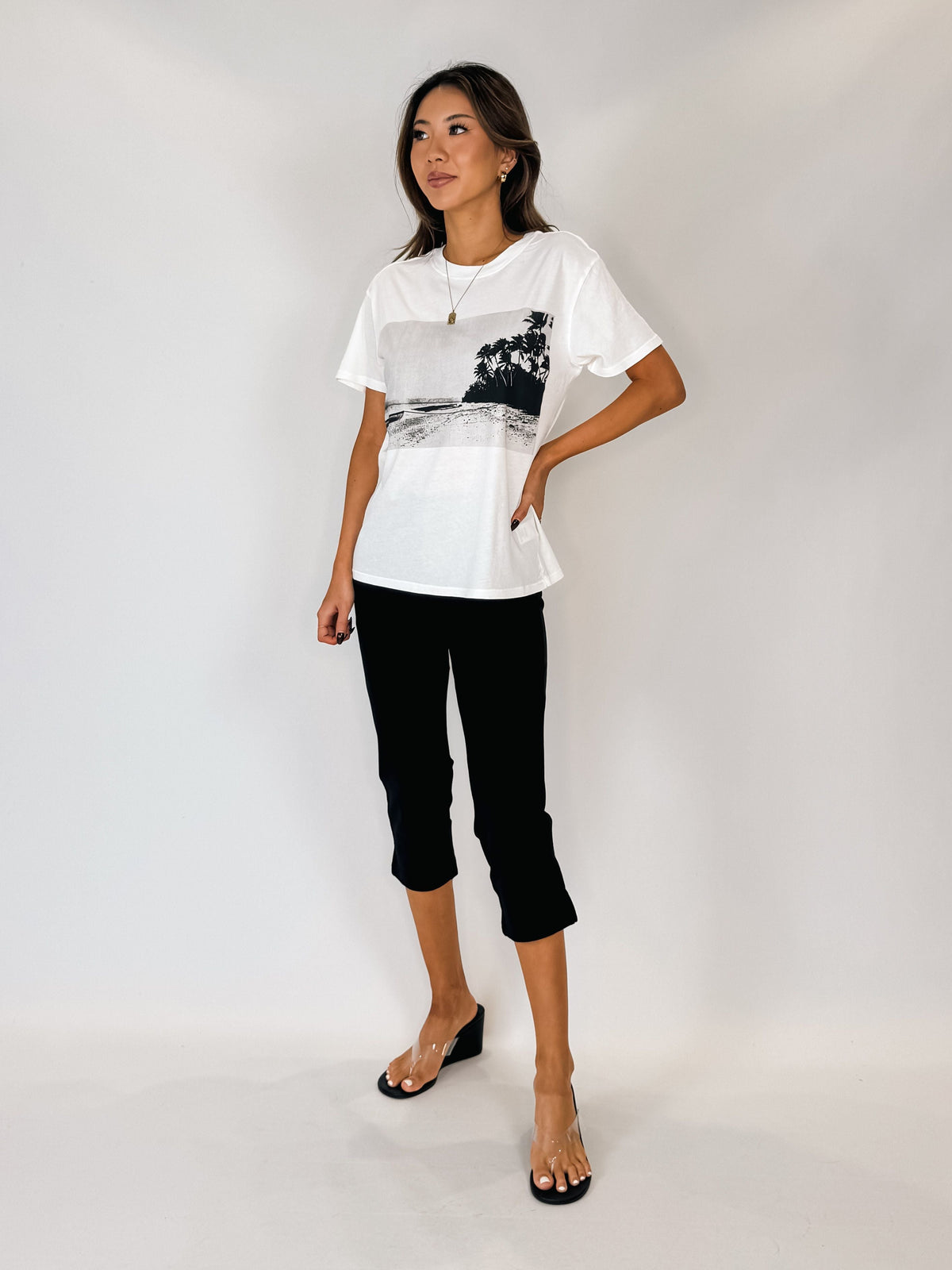 Elodie The Label Ponti Capri Pants
