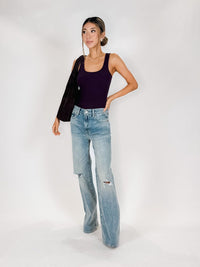 L'Agence Adira Scoop Neck Tank