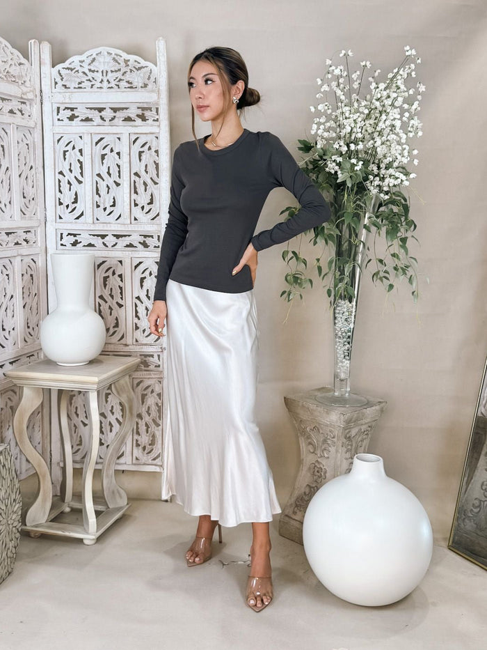 Enza Costa Supima Cotton New Classic L/S Tee