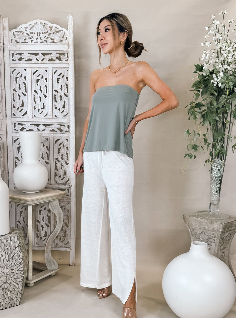 Free People Running Late Tube Top