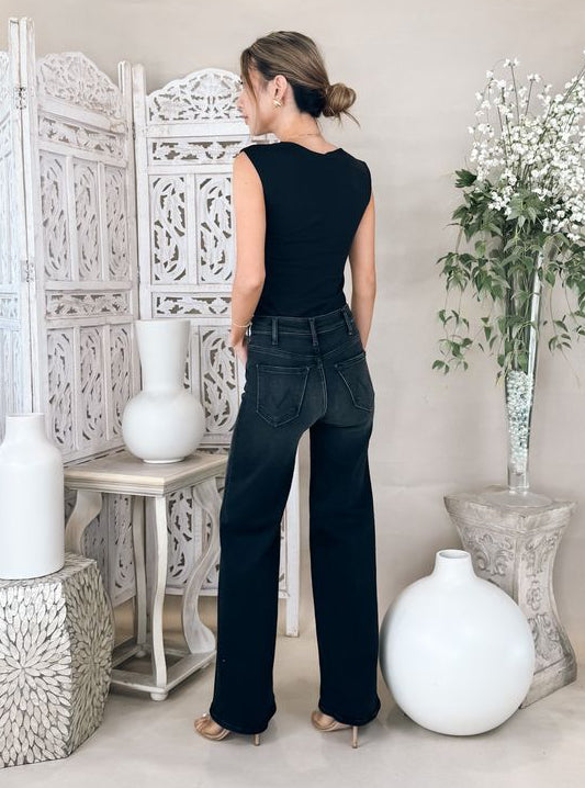 Mother The Mid Rise Rambler Zip Flood