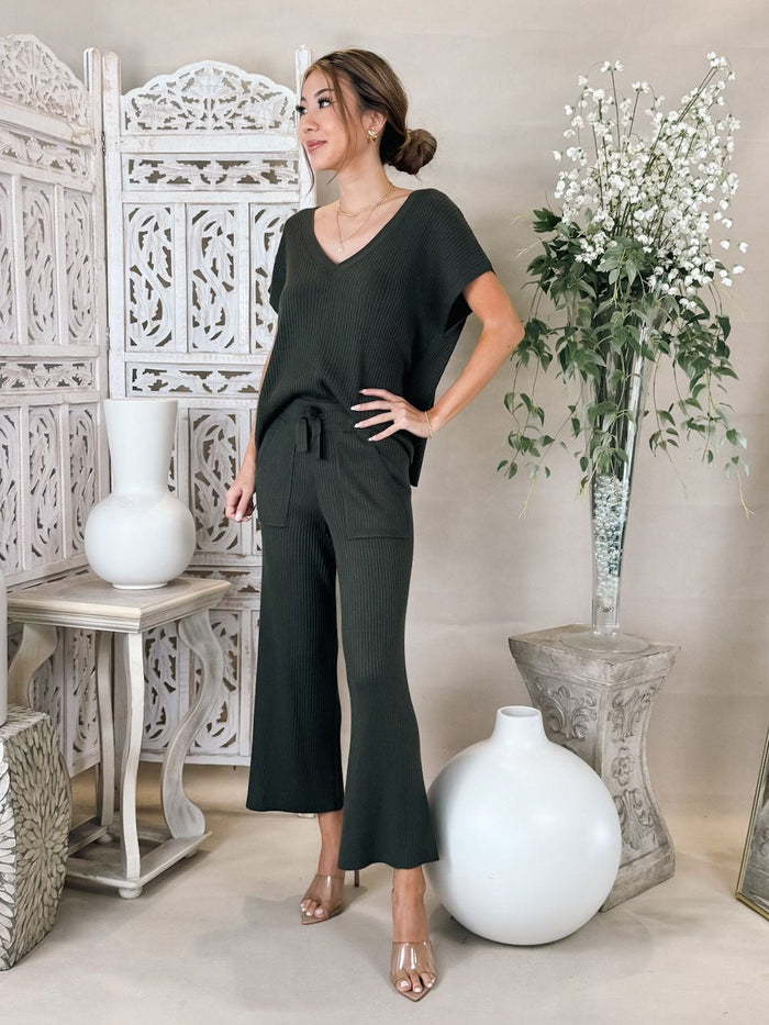 Splendid Georgie V Neck Sweater Tee