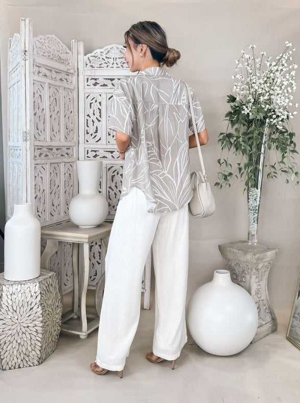 Bella Dahl Oversized S/S Shirt