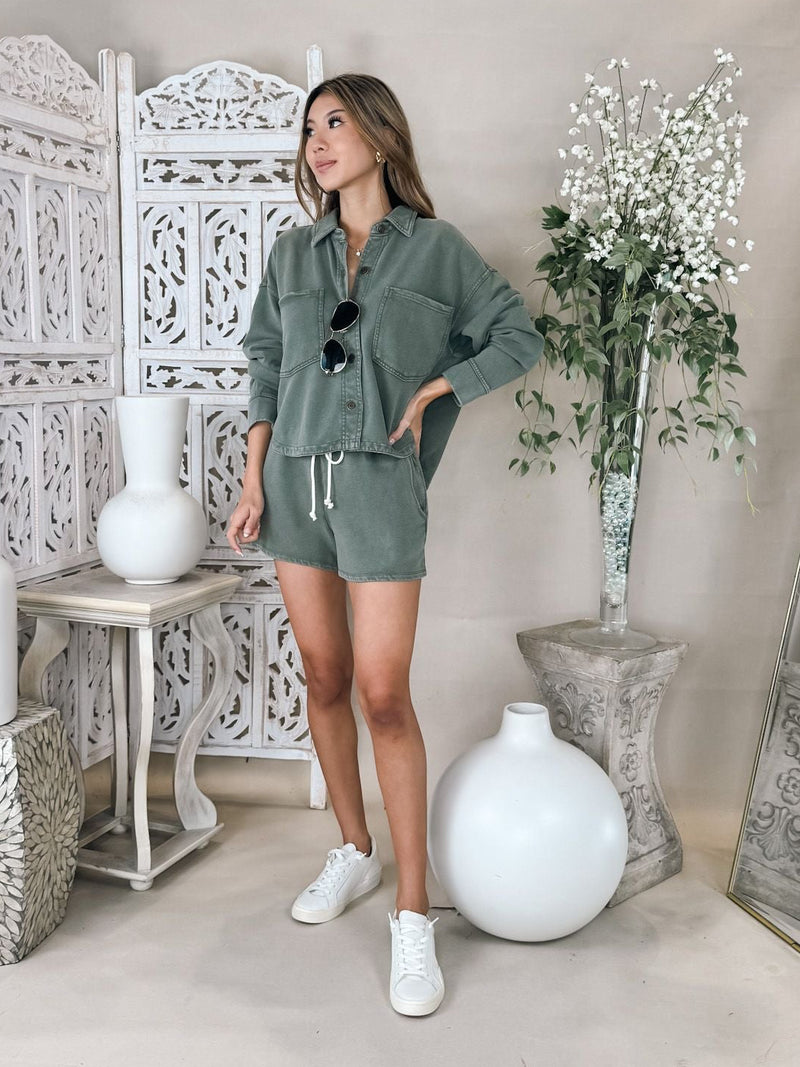 Z Supply All Day Cropped Knit Jacket