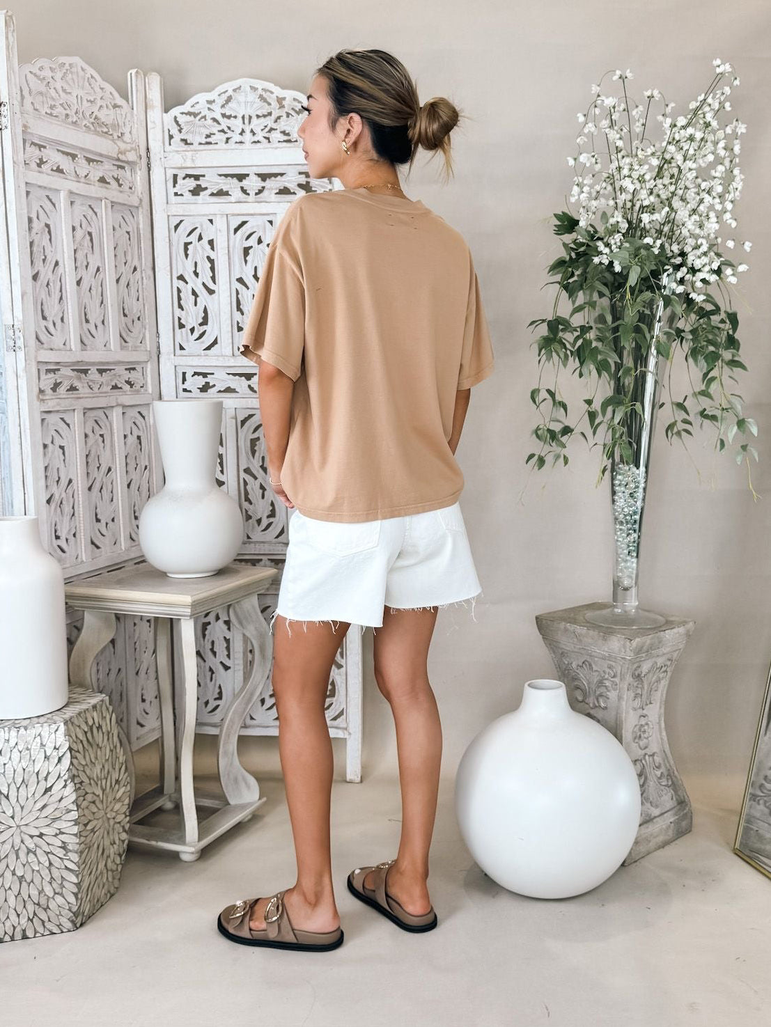 Xirena Palmer Tee Saddle