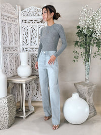 Pistola Wes High Rise Barrel Jean