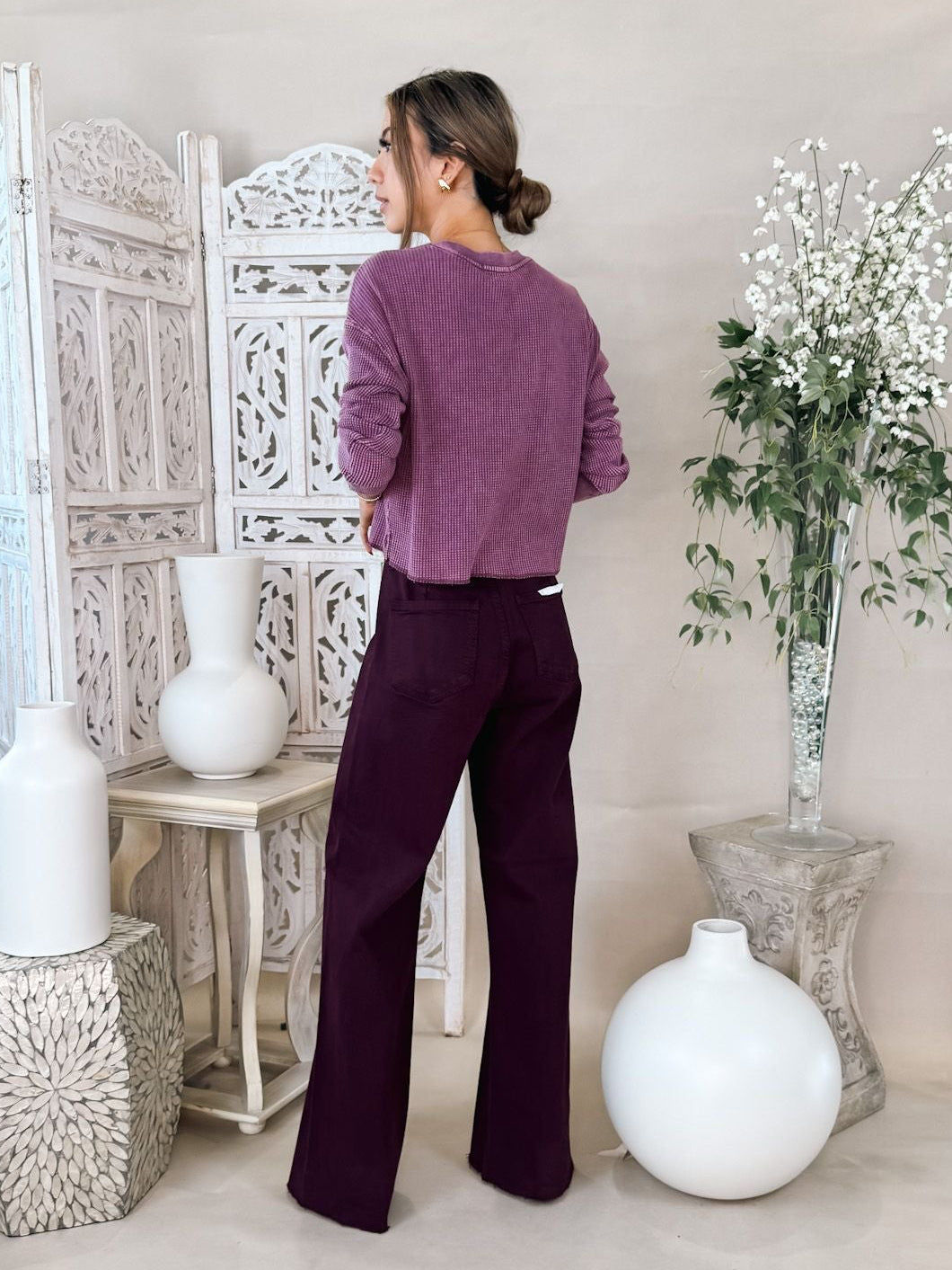 Pistola Penny High Rise Wide Leg