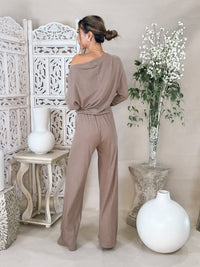 Enza Costa Cashmere Drawcord Pant