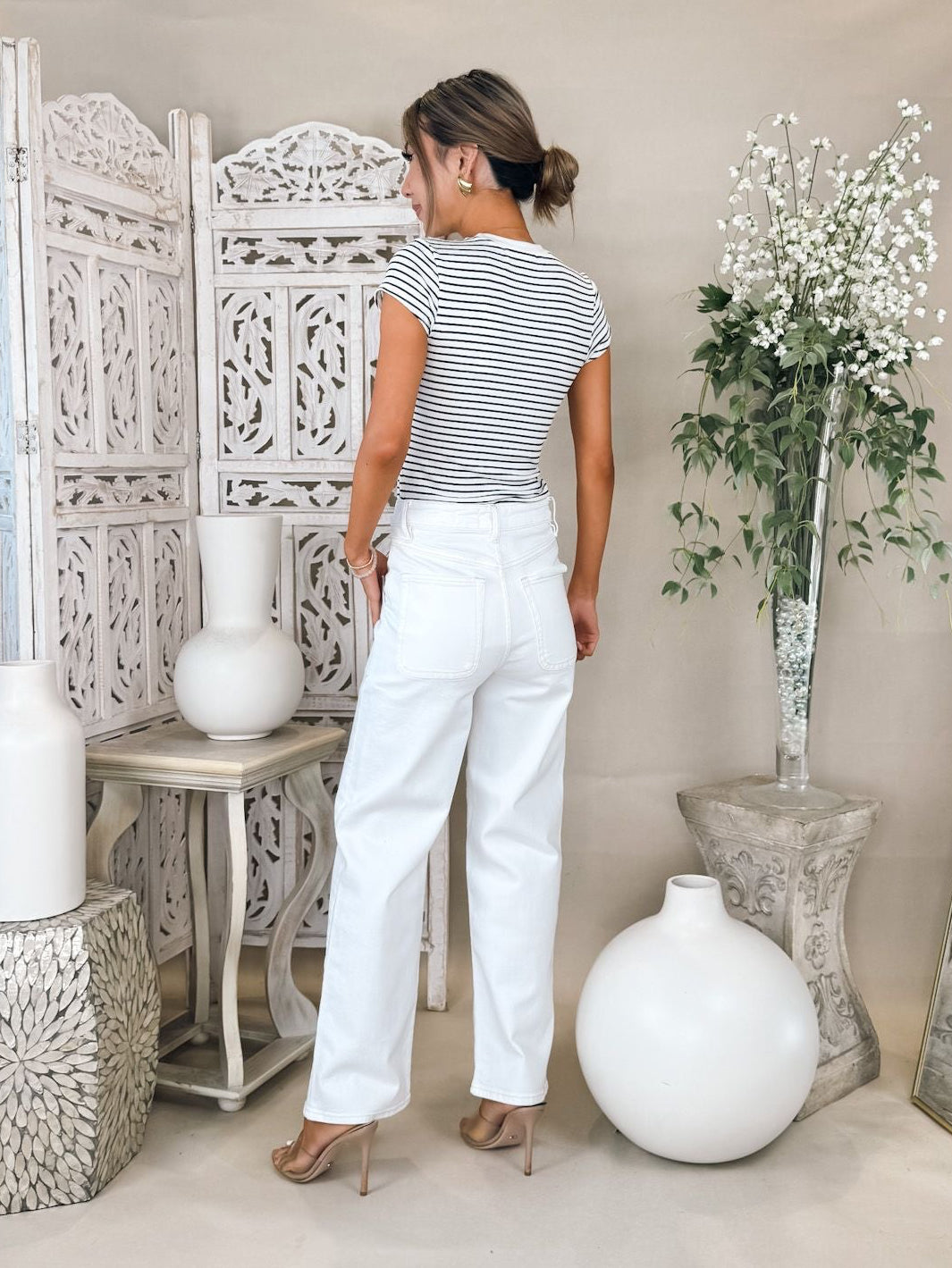 perfectwhitetee Jude Rib S/S Crew Tee