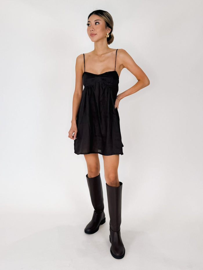 Aila Blue Mini Makaha Dress