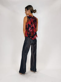 Enza Costa Satin Bias Cut Pant