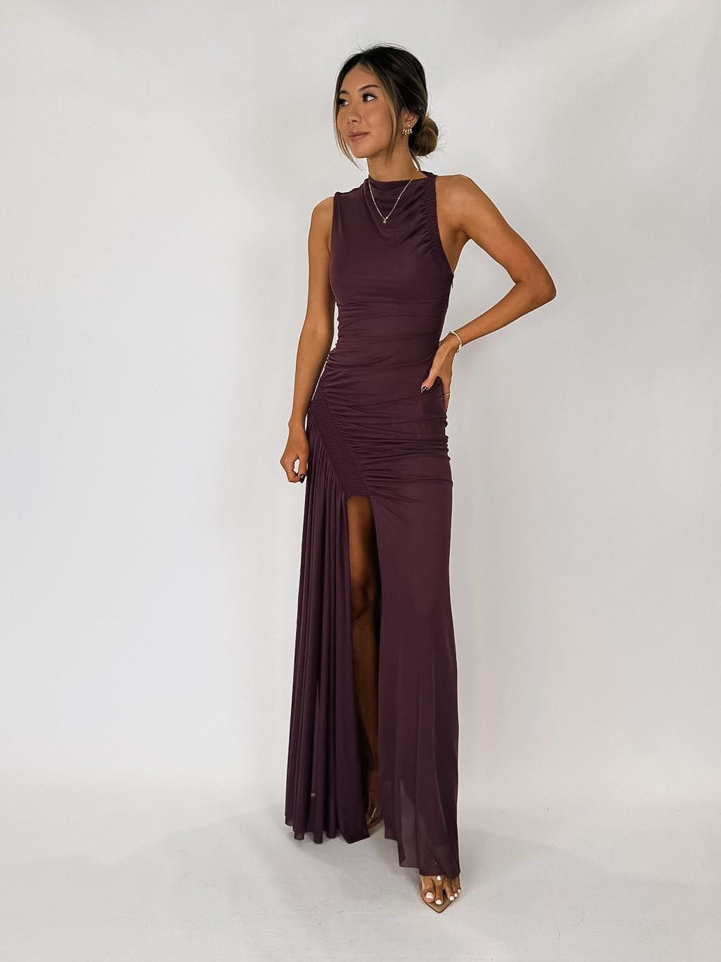Bec + Bridge Marabou Maxi Dress