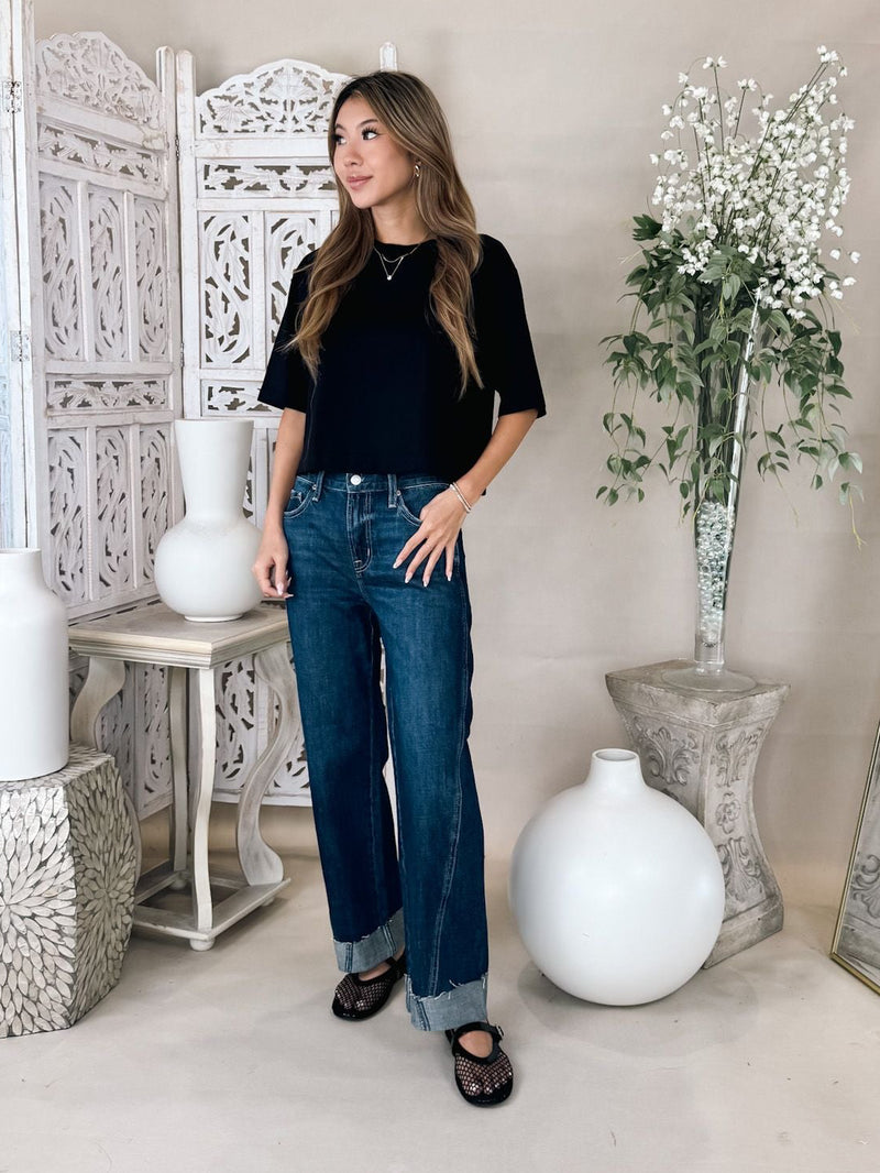 Enza Costa S/S Supima Structured Tee