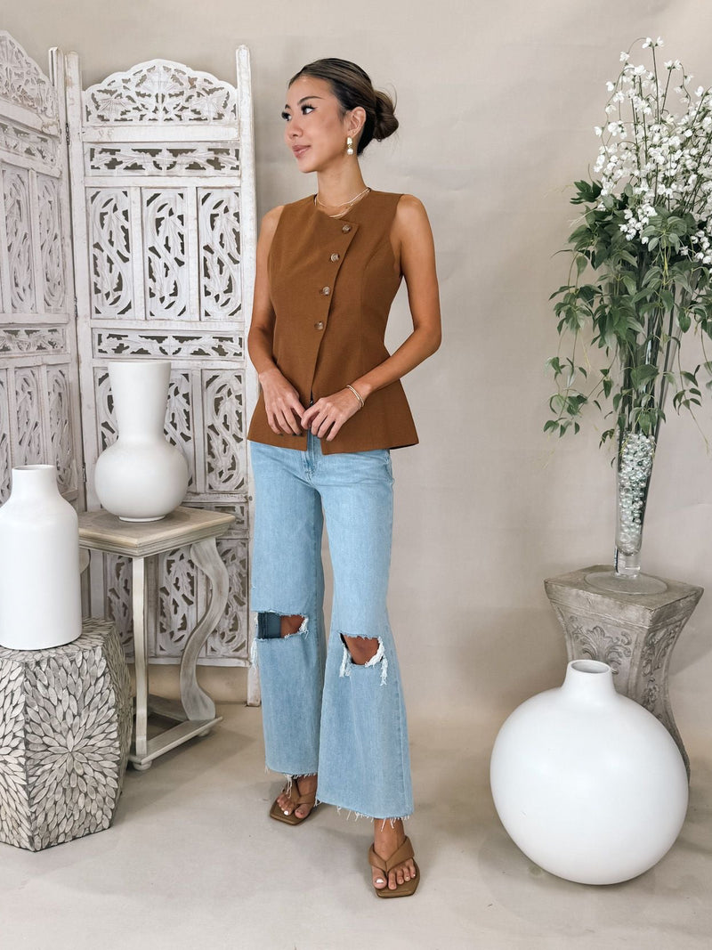 Paige Sasha Ankle Raw Hem Jean