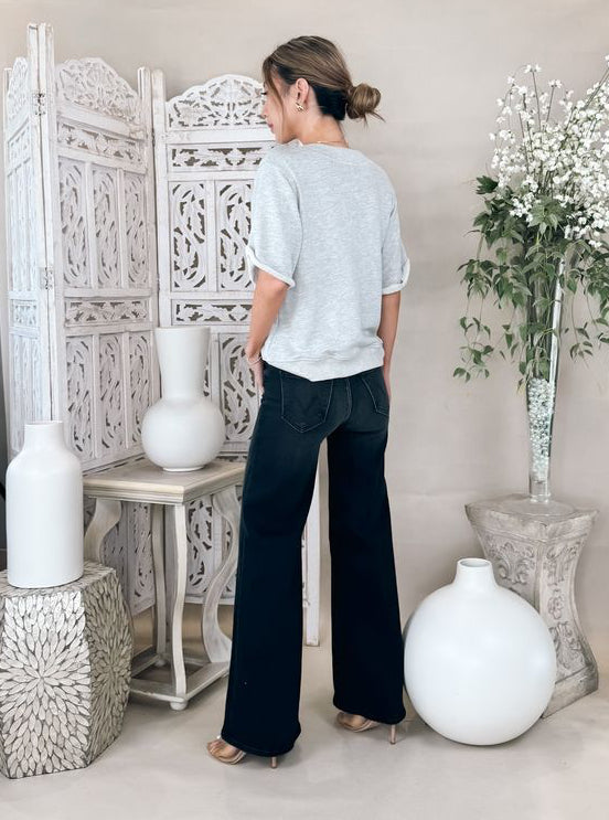 Mother The Mid Rise Rambler Zip Flood