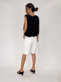 Pistola Nolan Relaxed Straight Cut Off Jean