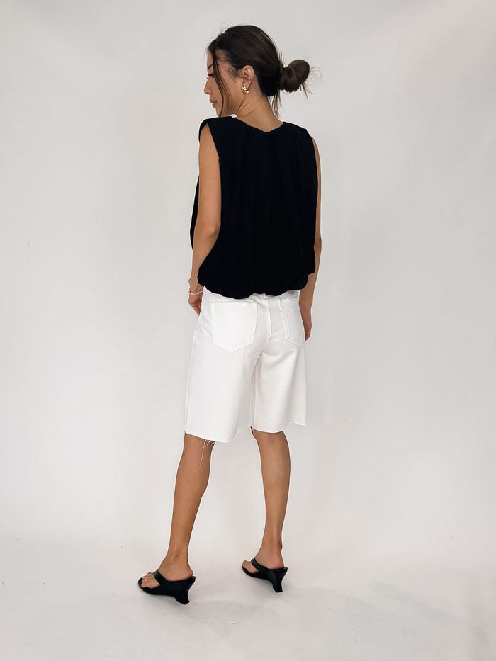 Pistola Nolan Relaxed Straight Cut Off Jean