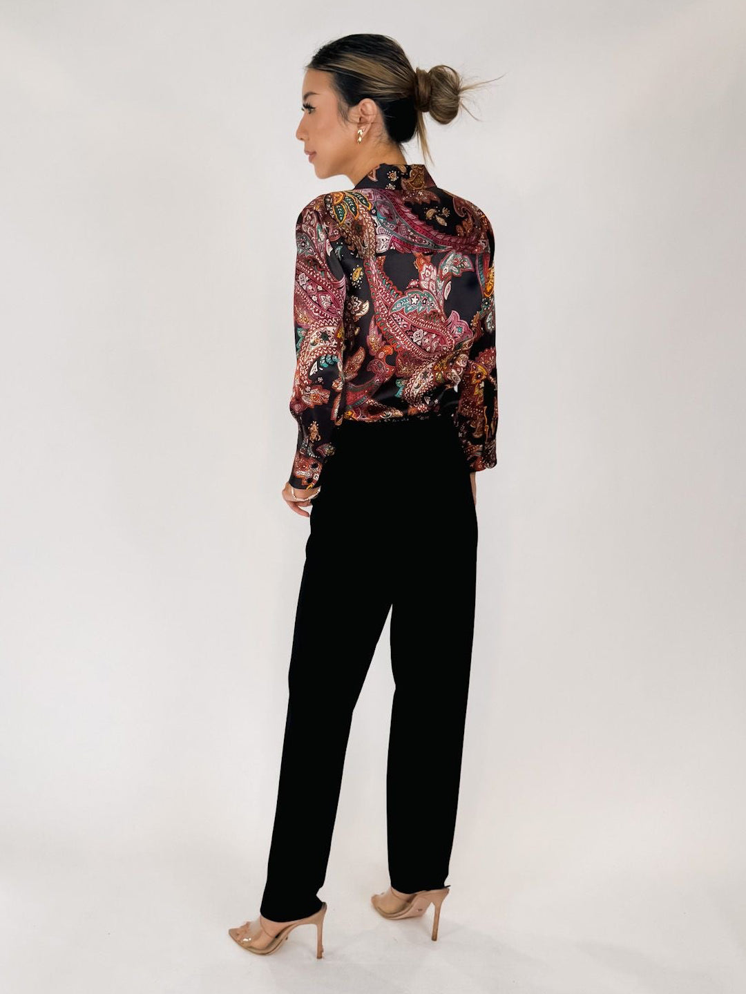 L'Agence Dani 3/4 Sleeve Blouse