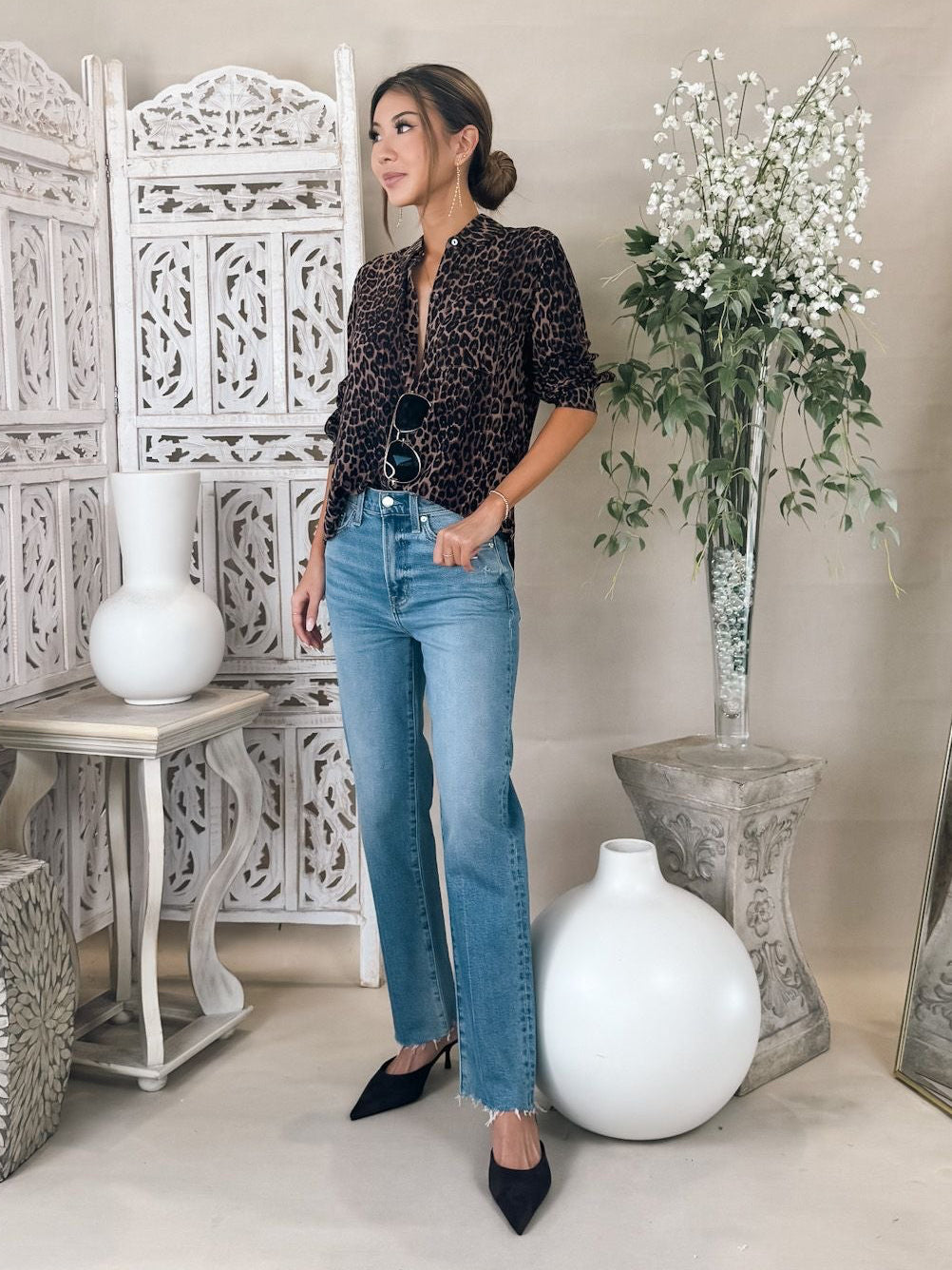 Pistola Charlie High Rise Classic Straight Ankle