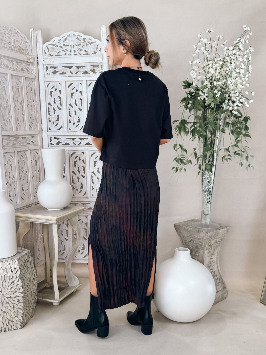 Enza Costa S/S Supima Structured Tee