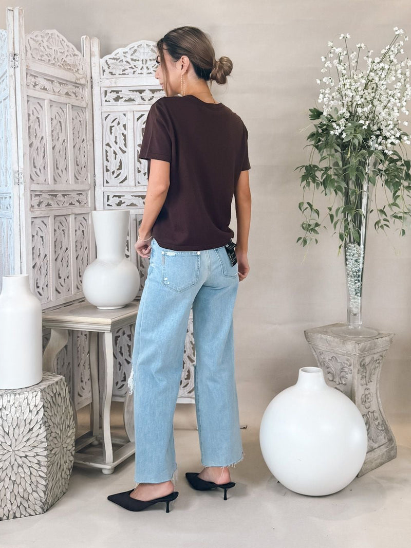 Paige Sasha Ankle Raw Hem Jean