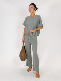 Splendid Christa Crop Sweater Pant