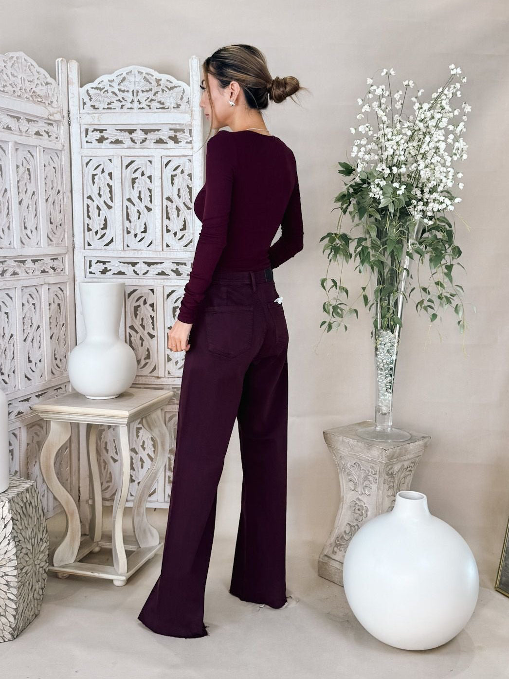 Pistola Penny High Rise Wide Leg