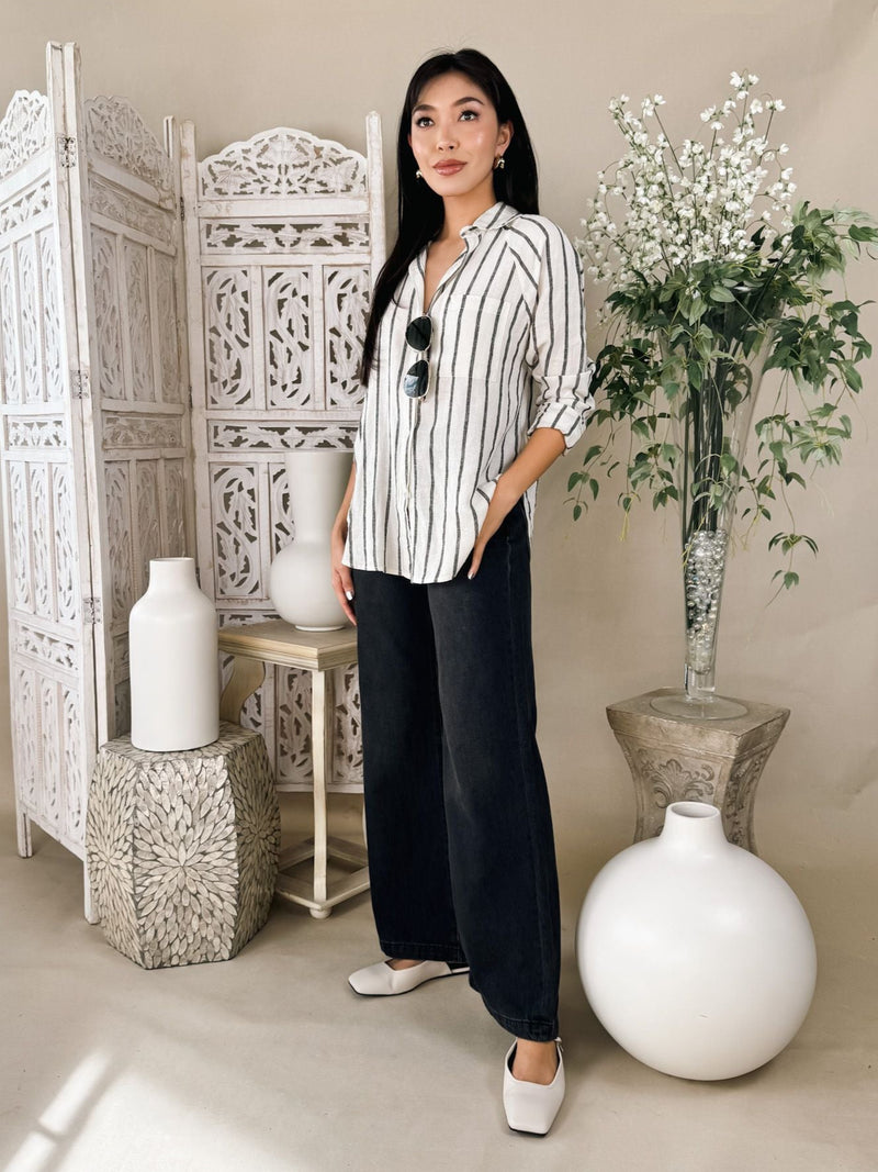 Pistola Jadyn Low Slung Palazzo Jean