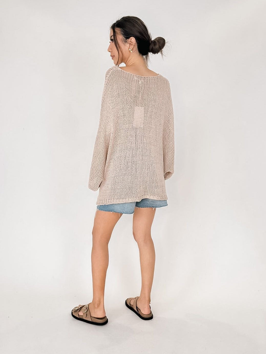 Pistola Kennedy Relaxed Mid Rise Cut Off Short