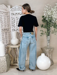 aligrace Tilt Barrel Jean