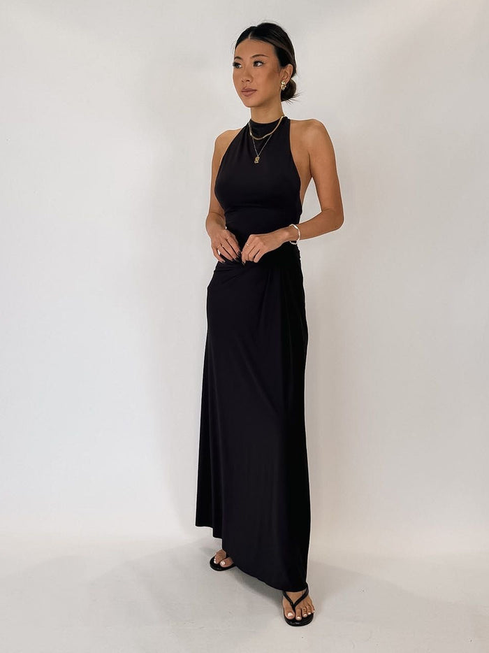 Bec + Bridge Court Halter Maxi Dress