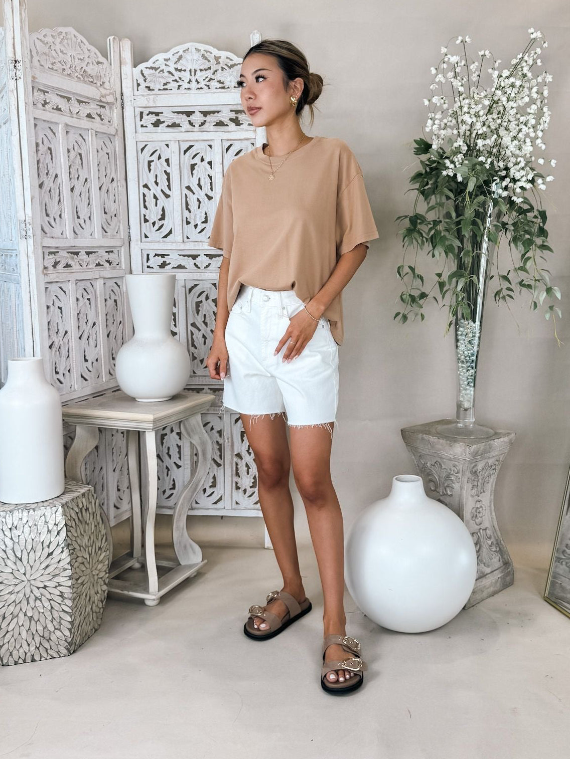 Xirena Palmer Tee Saddle