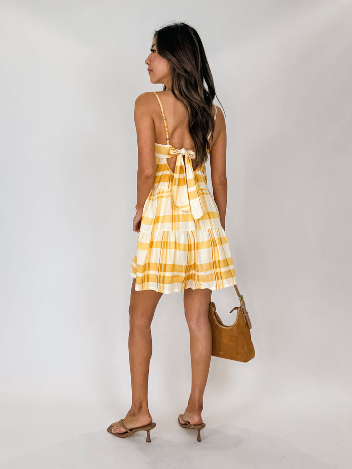 Dress To S/L Tiered Romper