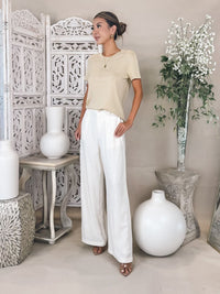 Enza Costa Supima Cotton Essential S/S Tee