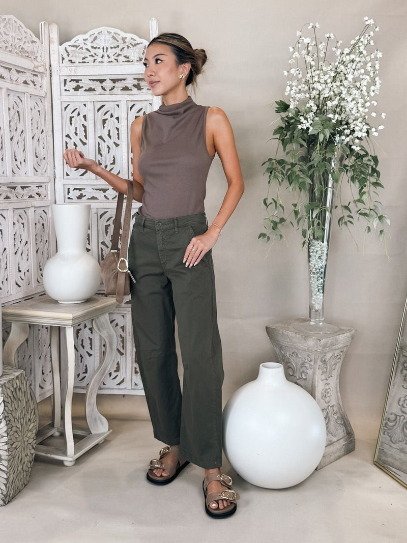 Michael Stars Chiara Drape Neck Tank