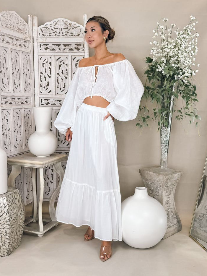 Aila Blue Sage Kimono Top