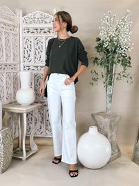 Frame The Modern Pocket Wide Jean