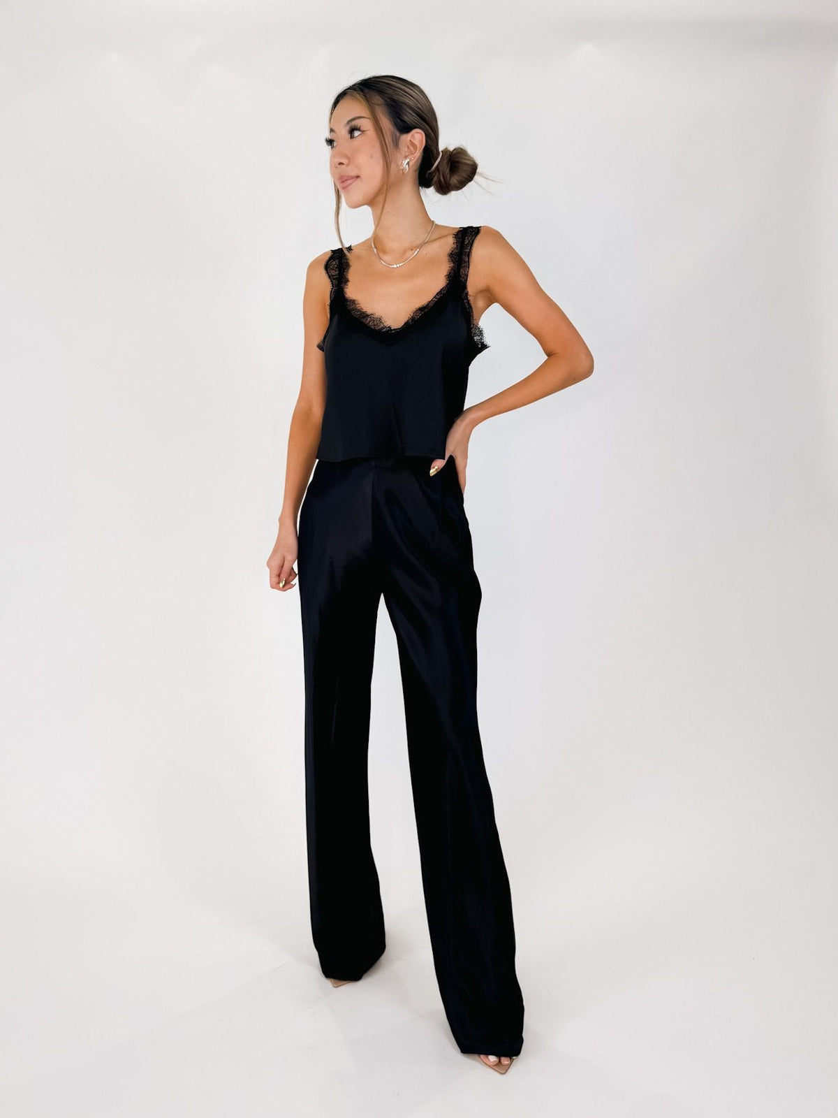 Z Supply Uma Lace Satin Cami