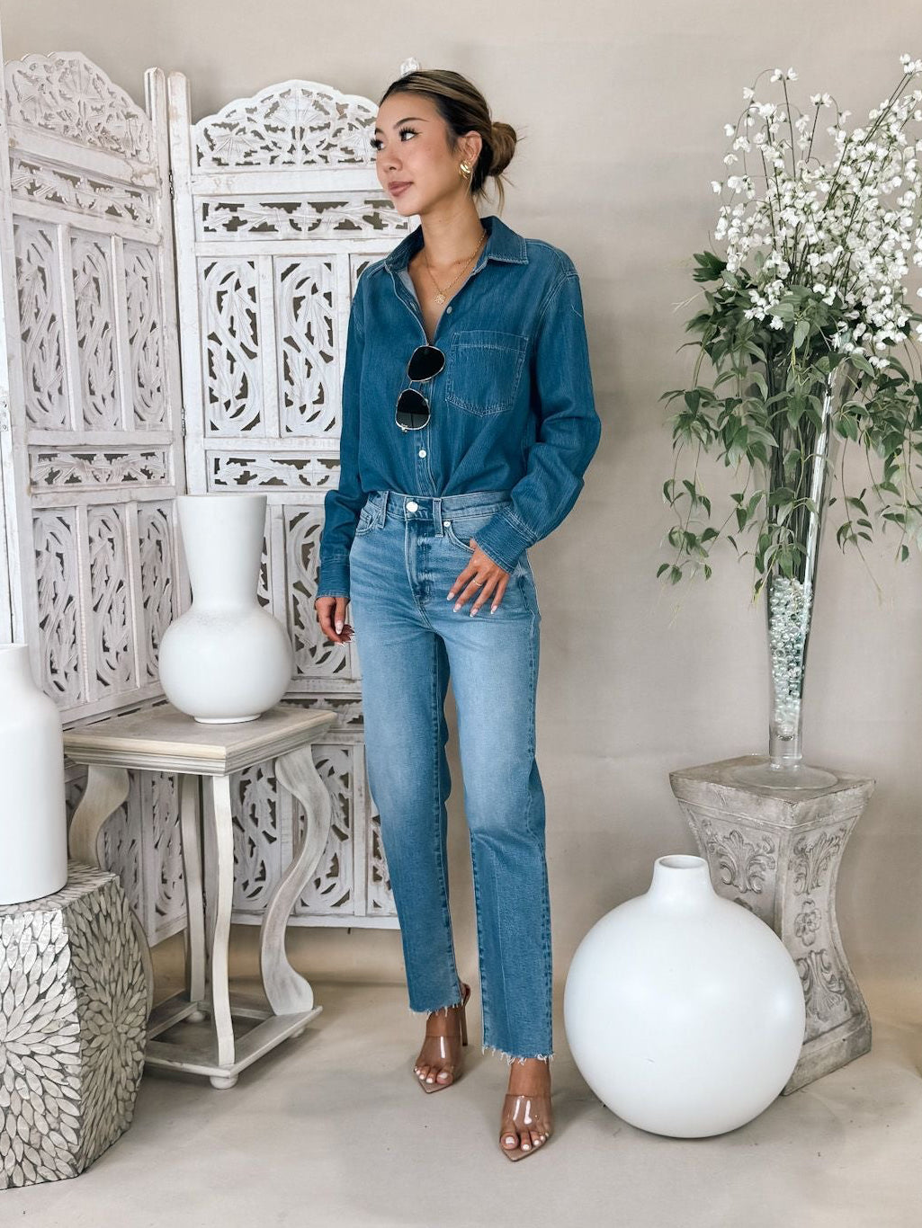 Z Supply Atwood Denim Shirt