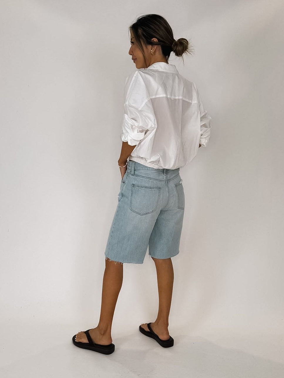 Mother The Scrunchie Frenchie Top