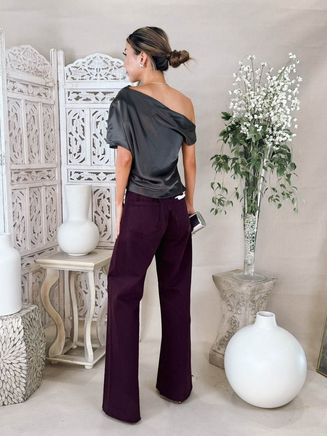 Pistola Penny High Rise Wide Leg