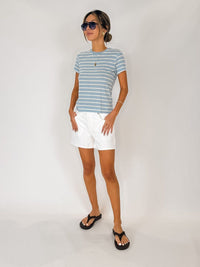 Frame Linen Baby Tee