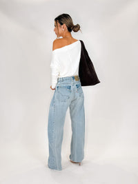 aligrace Tilt Barrel Jean