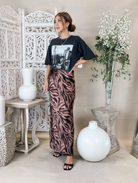 Bella Dahl Maxi Bias Skirt