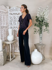 Pistola Jadyn Low Slung Palazzo Jean