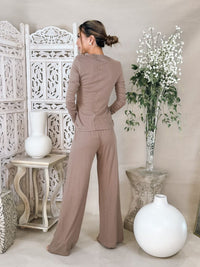 Enza Costa Cashmere Drawcord Pant