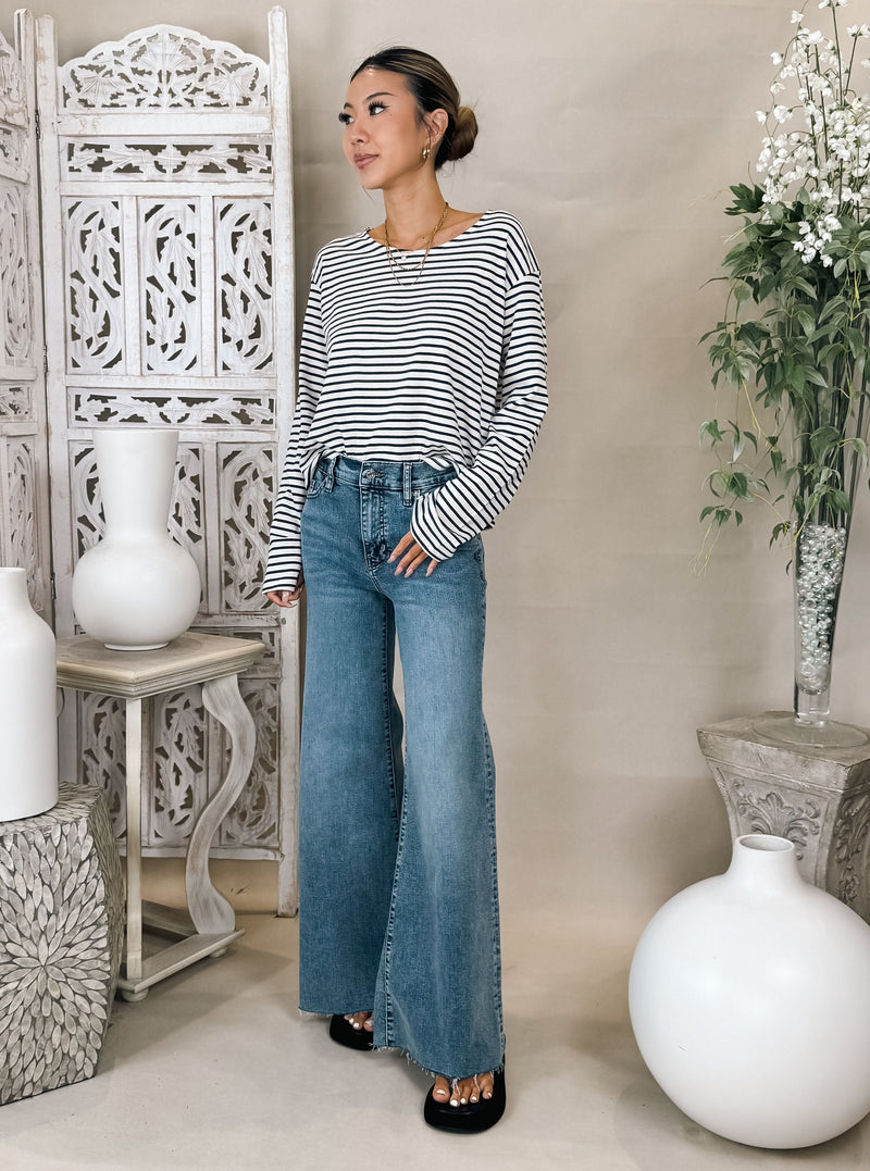 Vir Vita Camille Striped Top