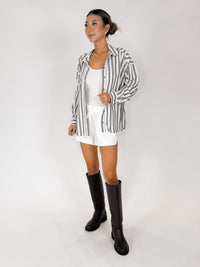 Splendid Ella Stripe Button Down