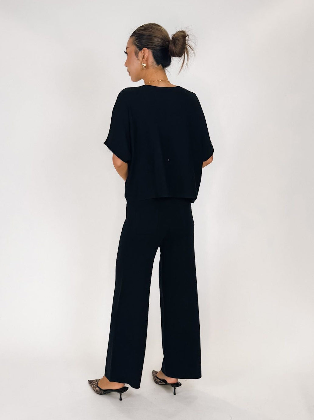 Splendid Christa Crop Sweater Pant
